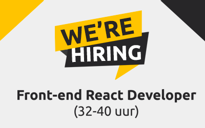 Front-end React developer (32 – 40 uur)