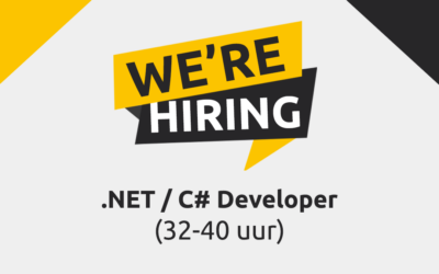 .NET / C# Developer (32-40 uur)